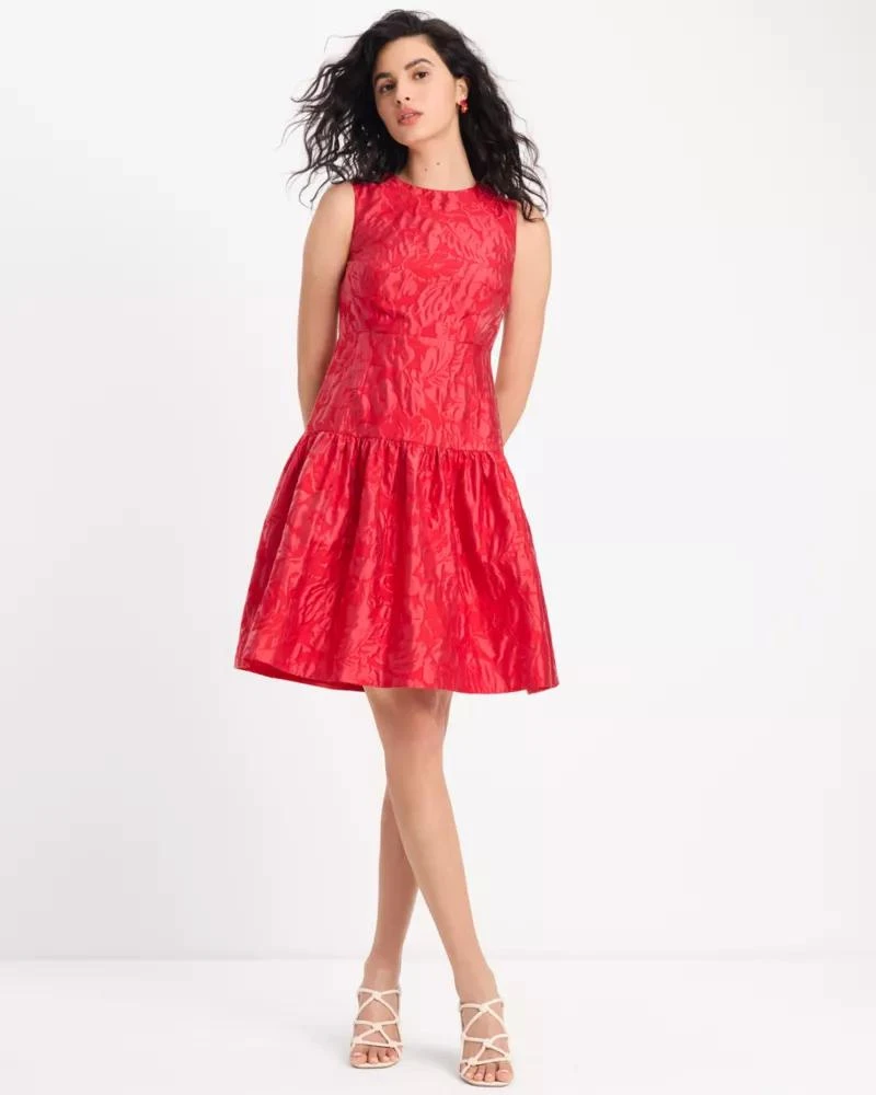 商品Kate Spade|Tropical Foliage Dress,价格¥1312,第4张图片详细描述