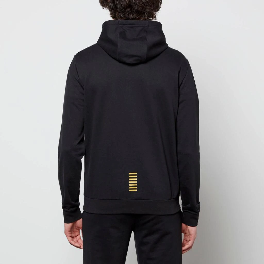 商品EA7|EA7 Men's Core Identity French Terry Hoodie - Black/Gold,价格¥433,第2张图片详细描述