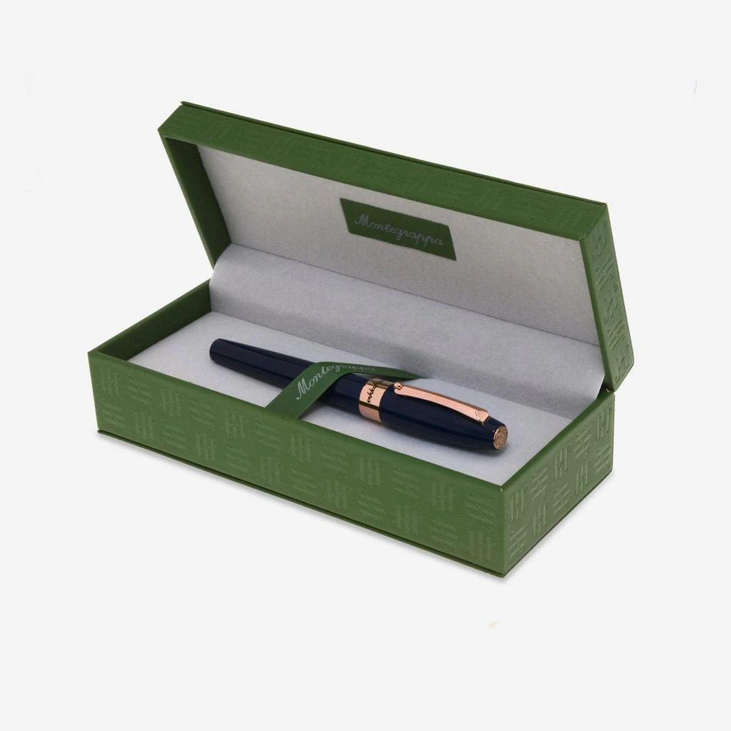 商品Montegrappa|Montegrappa Fortuna Blue Fountain Pen (M) ISFOR3RD,价格¥1267,第4张图片详细描述