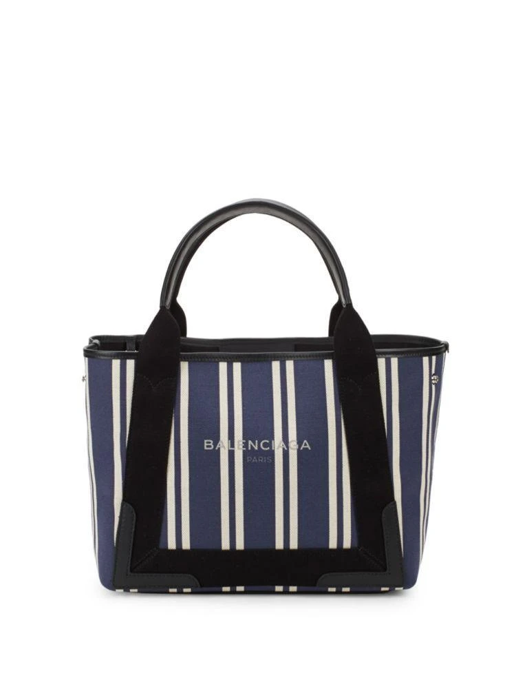 商品Balenciaga|条纹托特包,价格¥3774,第1张图片