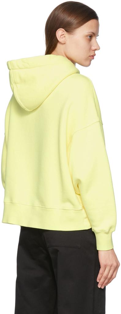 Yellow Cotton Hoodie商品第3张图片规格展示