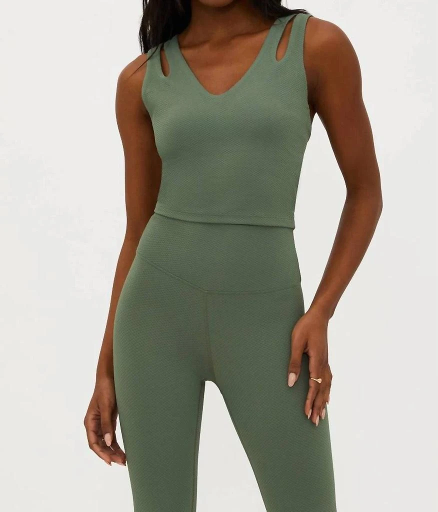 商品Beach Riot|Evelina Top In Queen Palm,价格¥458,第1张图片