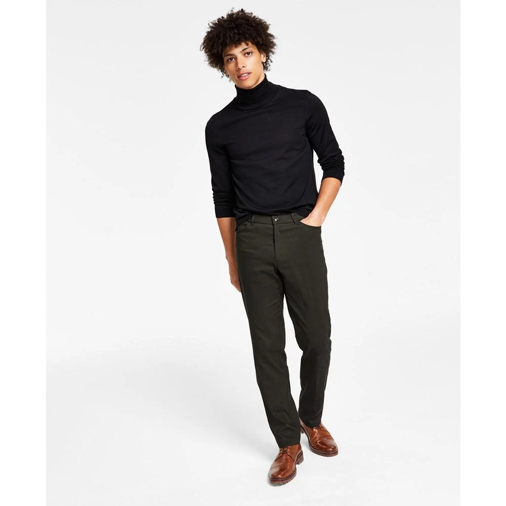 商品Tommy Hilfiger|Men's TH Flex Modern Fit Four-Pocket Twill Pants,价格¥722,第1张图片