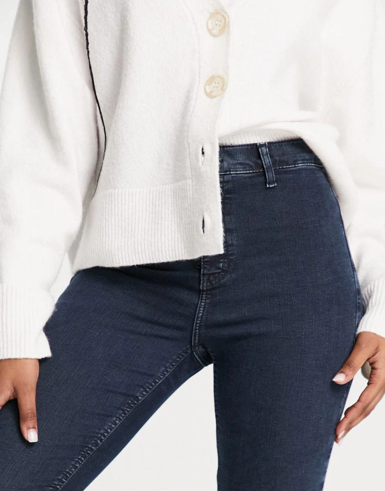 商品Topshop|Topshop Joni jean in blue black,价格¥205,第3张图片详细描述