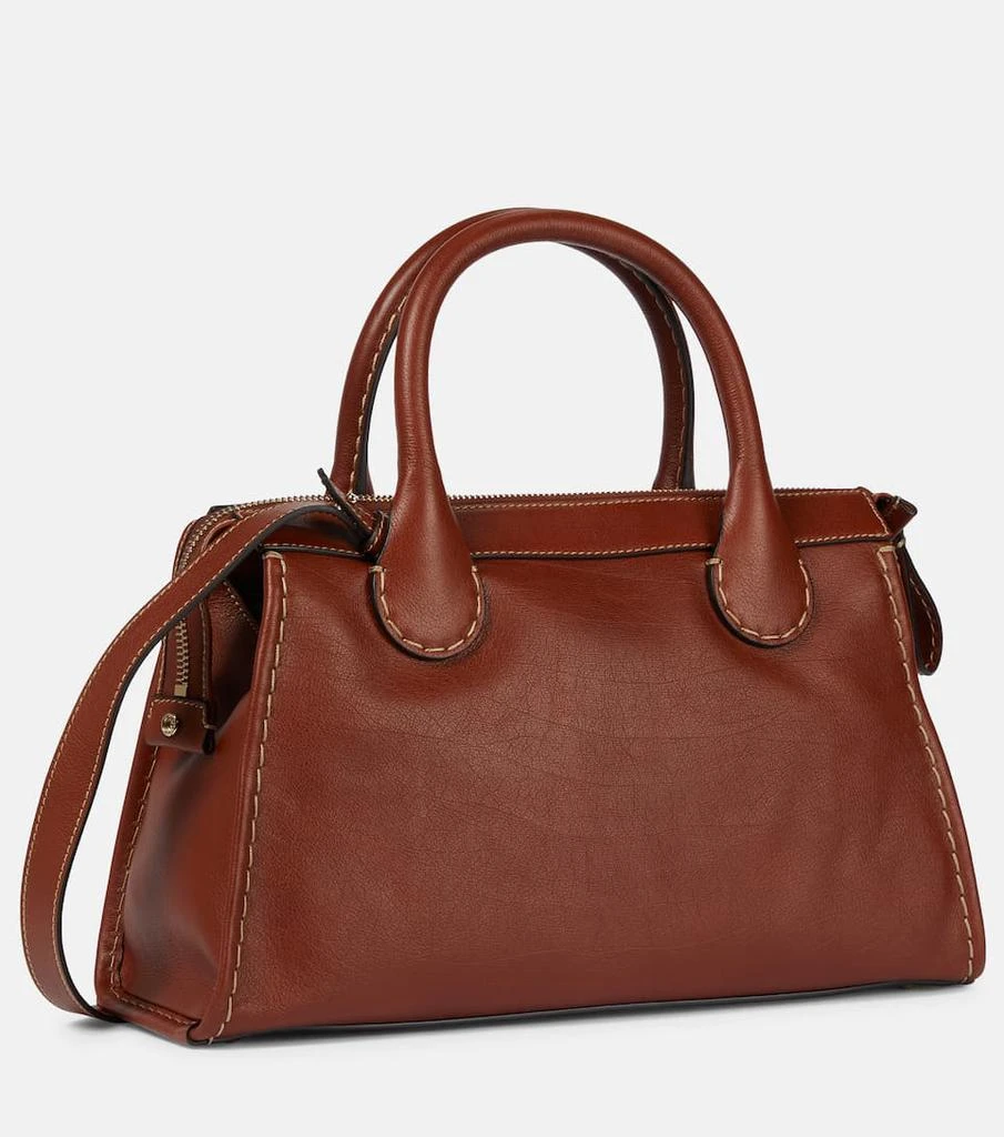 商品Chloé|Edith Medium leather tote,价格¥16872,第4张图片详细描述