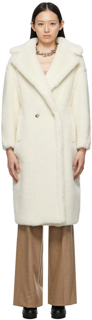 商品Max Mara|White Teddy Bear Icon Coat,价格¥28415,第1张图片