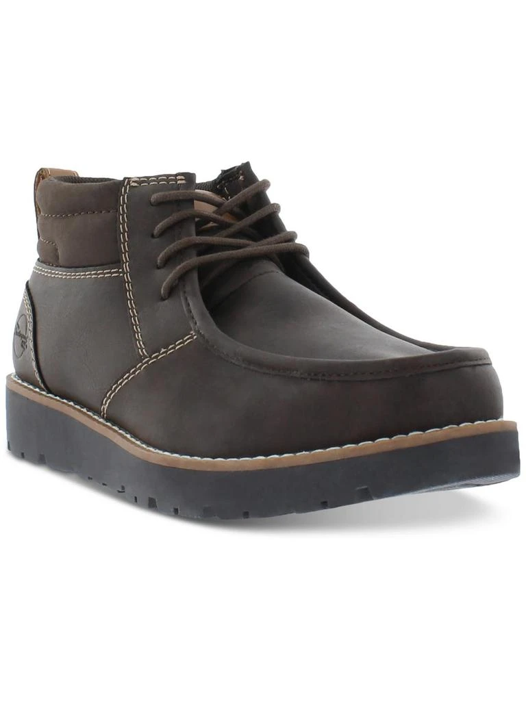 商品Weatherproof Vintage|Chester Mens Faux Leather Hiking Chukka Boots,价格¥390,第1张图片