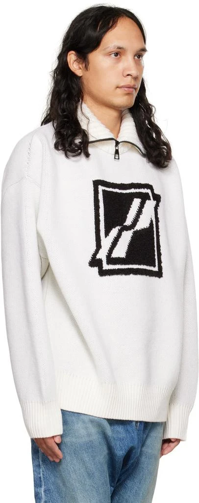 商品We11done|White Turtleneck Sweater,价格¥2730,第2张图片详细描述