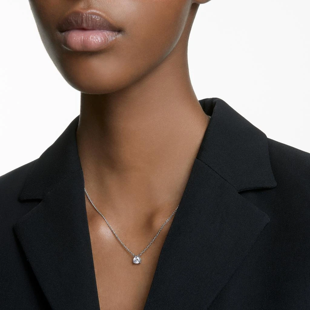 商品Swarovski|Millenia pendant trilliant cut white rhodium plated,价格¥864,第2张图片详细描述