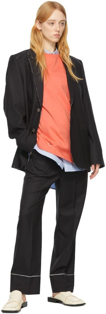 商品ADER error|Orange Cotton T-Shirt,价格¥302,第4张图片详细描述