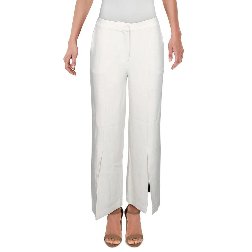 商品B New York|B New York Womens Cropped Split Hem Wide Leg Pants,价格¥85,第1张图片