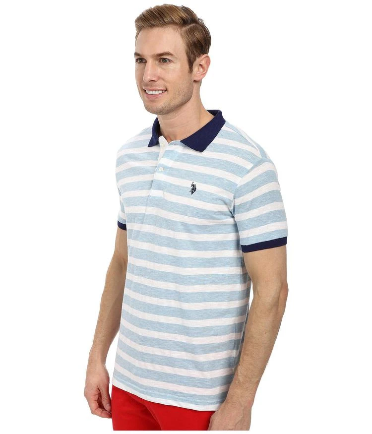 商品U.S. POLO ASSN.|Slim Fit Slub Polo,价格¥278,第2张图片详细描述