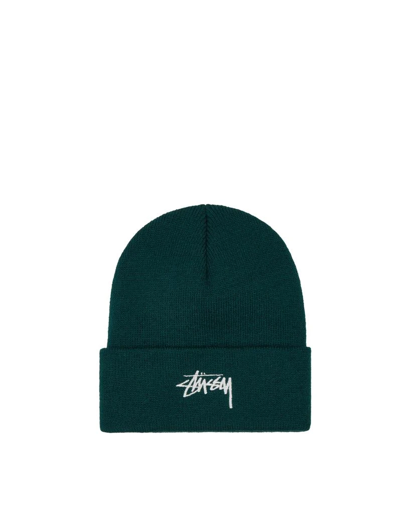 商品STUSSY|Stock Cuff Beanie Green,价格¥378,第1张图片