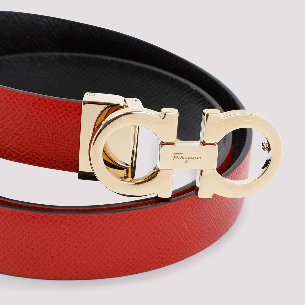 商品Salvatore Ferragamo|FERRAGAMO SALVATORE  GANCINI LEATHER BELT,价格¥3022,第2张图片详细描述