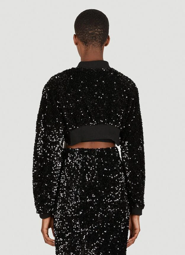 商品TheOpen Product|Spangle Bolero Jacket in Black,价格¥863,第4张图片详细描述