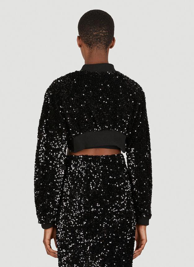 商品TheOpen Product|Spangle Bolero Jacket in Black,价格¥1770,第6张图片详细描述