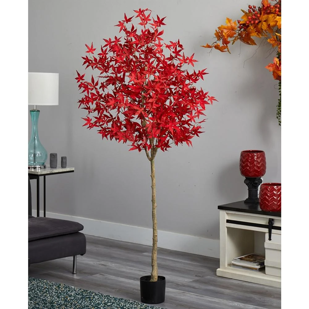 商品NEARLY NATURAL|Autumn Maple Artificial Fall Tree, 6',价格¥2233,第3张图片详细描述