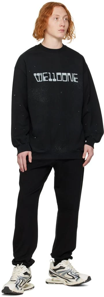 商品We11done|Black Future Sweatshirt,价格¥4057,第4张图片详细描述
