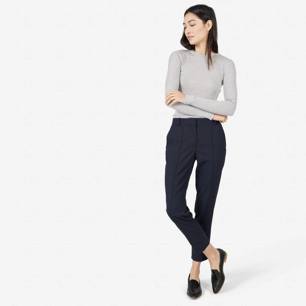 商品Everlane|The GoWeave 窄口九分裤,价格¥848,第1张图片