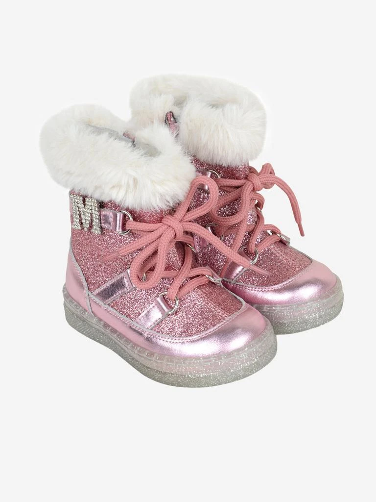商品MONNALISA|Girls Glitter Snow Boots,价格¥623,第1张图片
