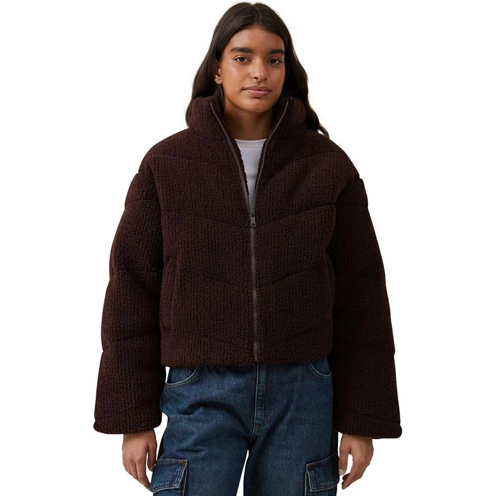 商品Cotton On|Women's Teddy Bomber Jacket,价格¥821,第1张图片