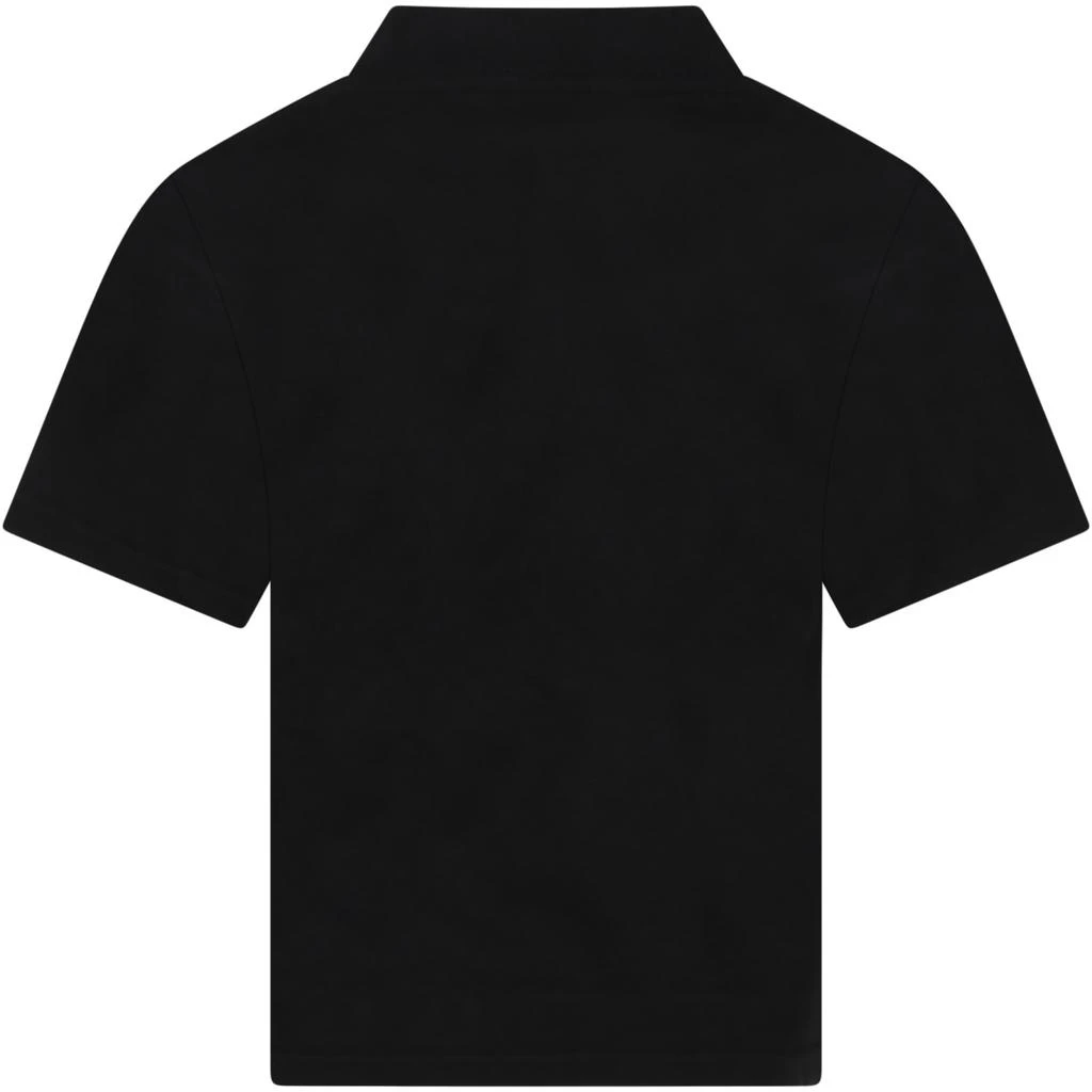 商品Balenciaga|Balenciaga Black T-shirt For Boy With Logo,价格¥1537,第2张图片详细描述
