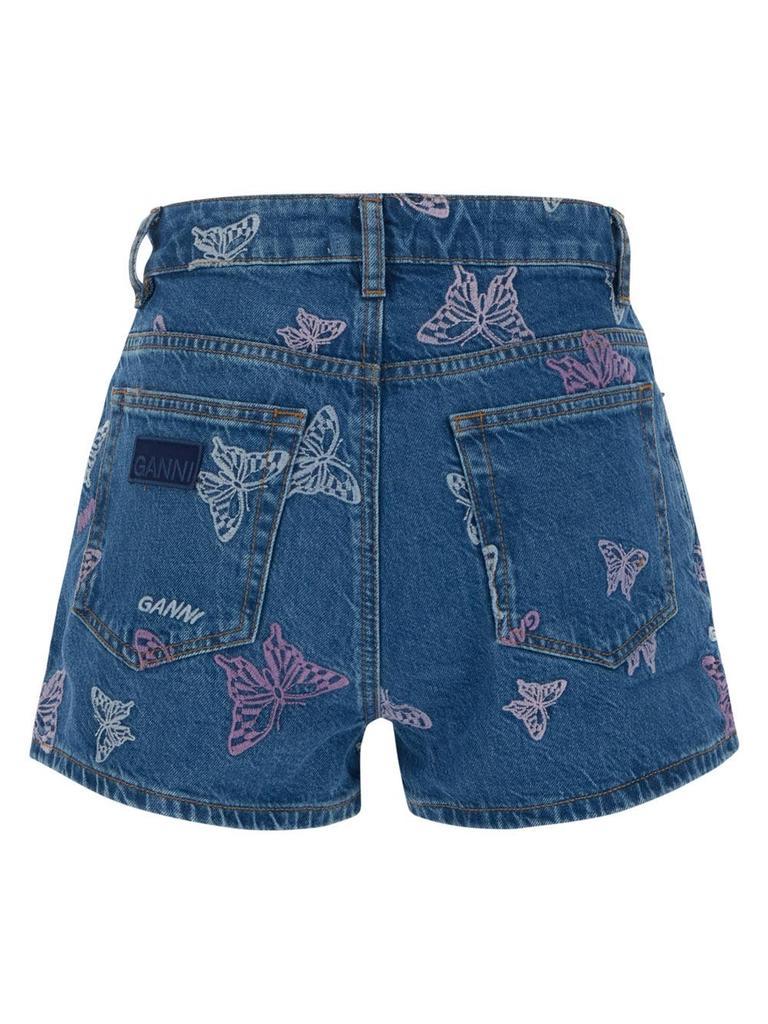 商品Ganni|Mini Denim Shorts,价格¥1537,第4张图片详细描述