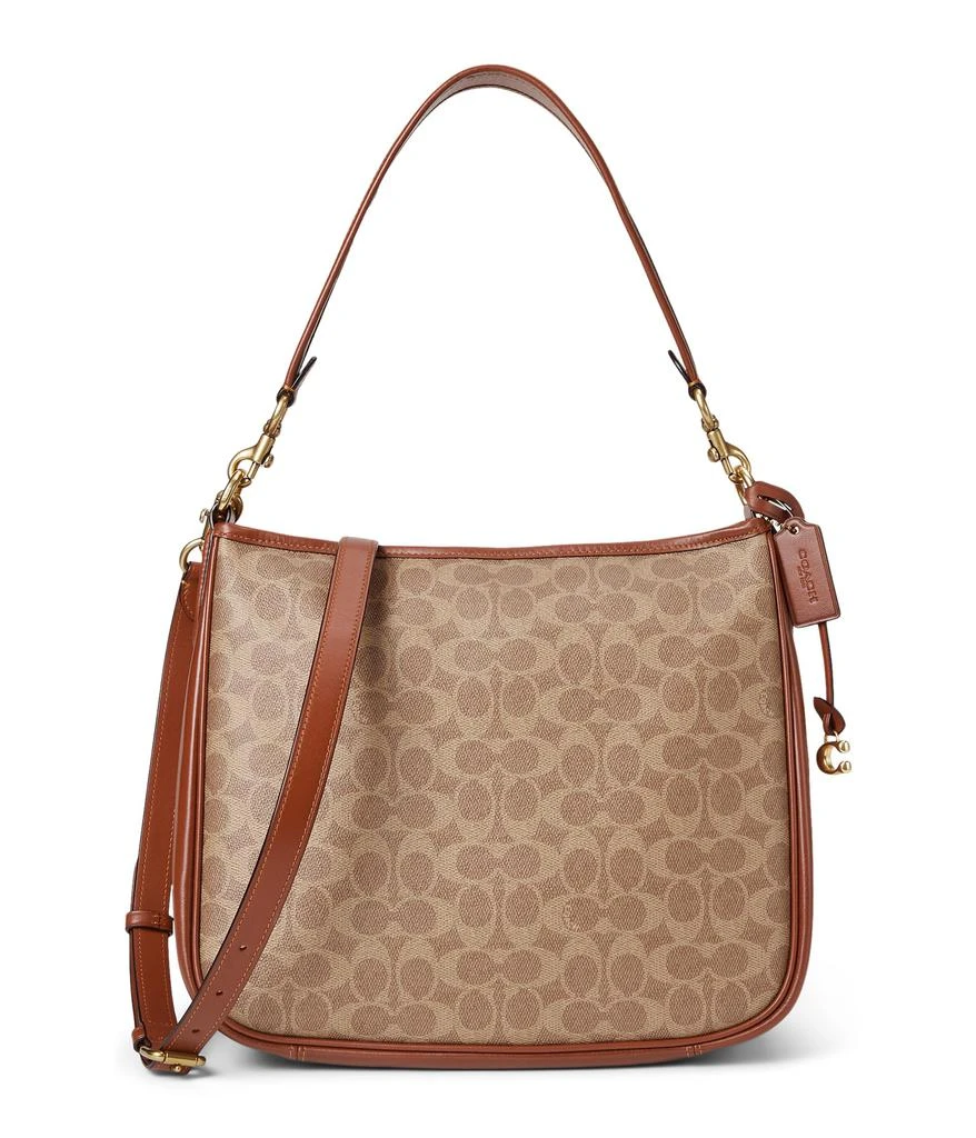 商品Coach|Coated Canvas Signature Cary Shoulder Bag,价格¥2077,第1张图片