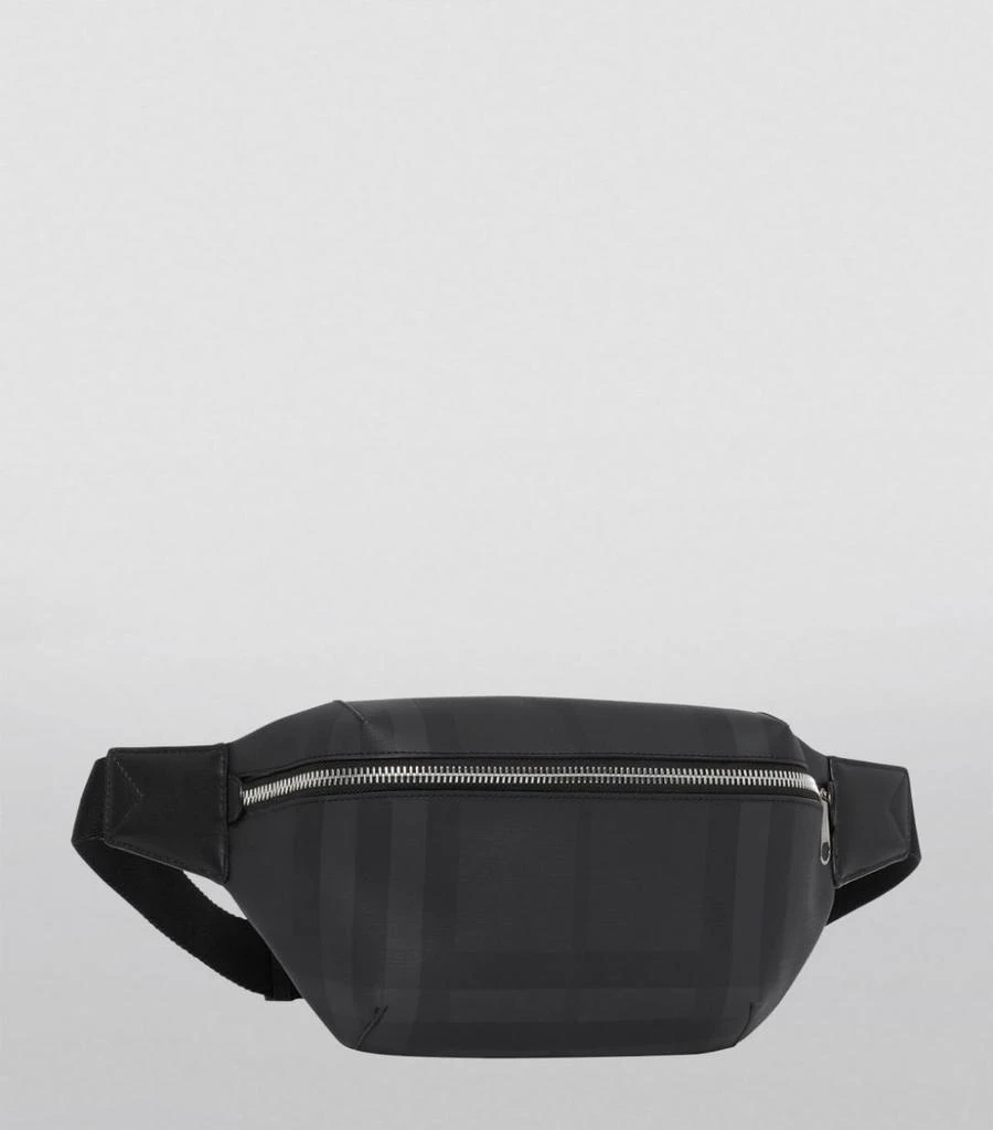 商品Burberry|Leather London Check Belt Bag,价格¥5990,第3张图片详细描述