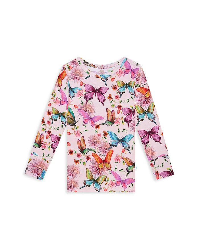 商品Posh Peanut|Girls' Butterfly Print Pajama Set - Baby, Little Kid,价格¥269,第4张图片详细描述
