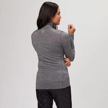 商品Icebreaker|BodyFit 200 Oasis 1/2-Zip Top - Women's,价格¥577,第2张图片详细描述