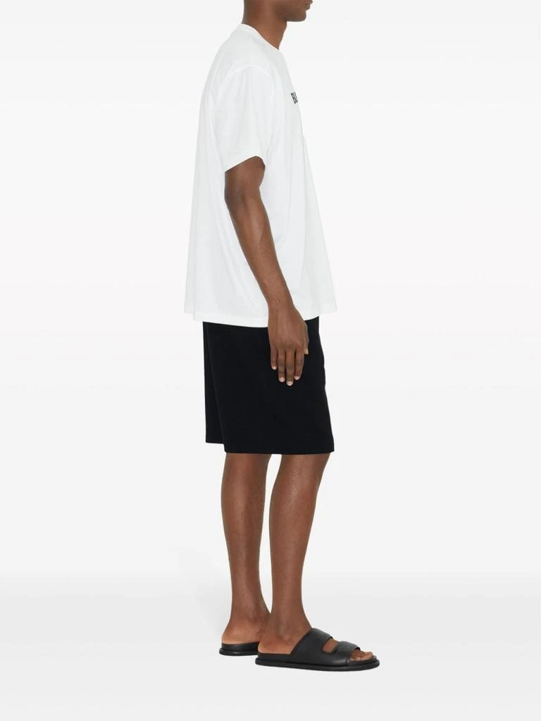 商品Burberry|WHITE COTTON T-SHIRT,价格¥3145,第3张图片详细描述