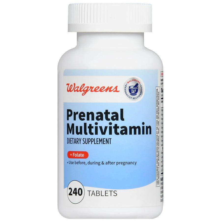 商品Walgreens|Prenatal Multivitamin Tablets (240 days),价格¥158,第2张图片详细描述