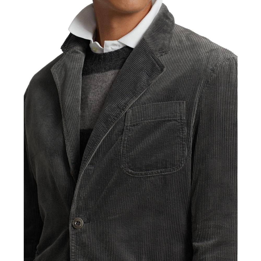 Men's Corduroy Suit Jacket商品第3张图片规格展示