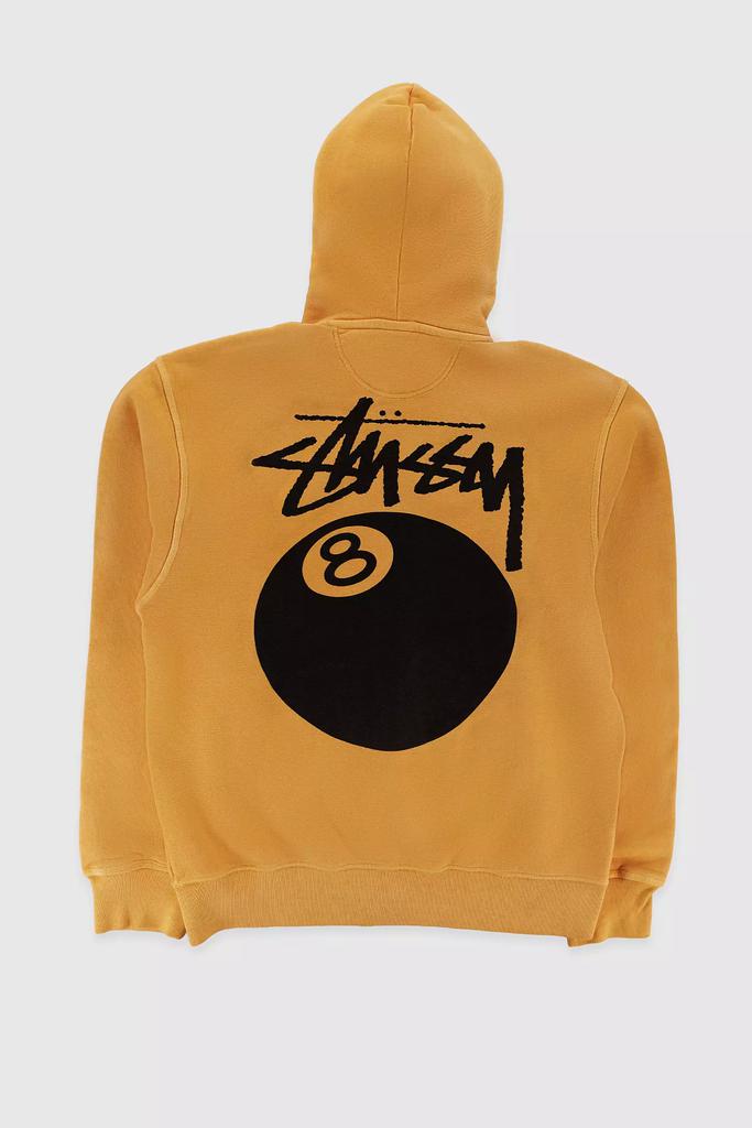 Stussy 8 Ball Pigment Dyed Zip-Up Hoodie – On Sale Now with Up to