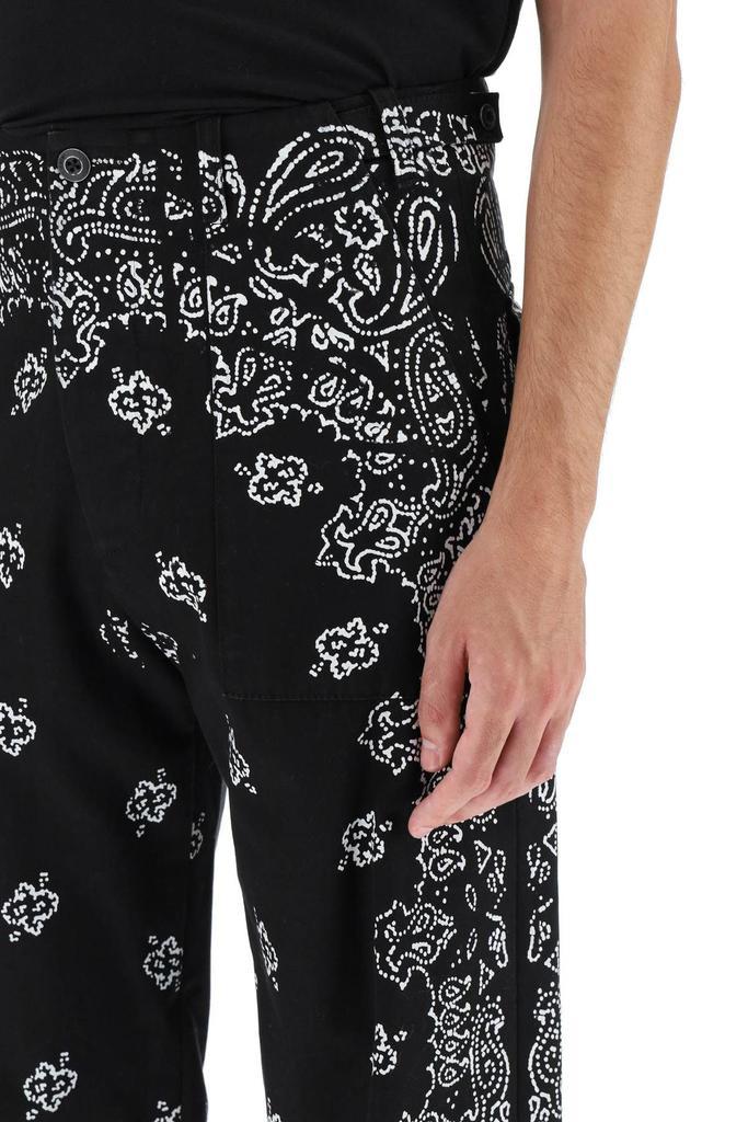 商品AMIRI|BANDANA PRINT COTTON PANTS,价格¥6836,第7张图片详细描述