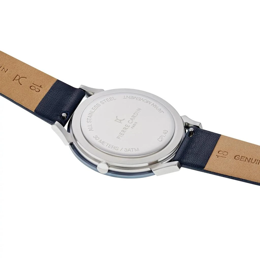 商品Pierre Cardin|Pierre Cardin Quartz Leather Strap Watches,价格¥703,第1张图片