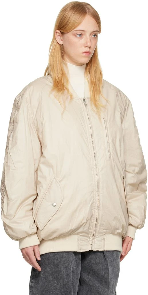 商品Isabel Marant|Off-White Kayama Bomber Jacket,价格¥3299,第2张图片详细描述