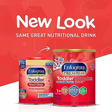 商品Enfagrow|美赞臣Enfagrow Premium 幼儿二段奶粉 天然奶香味(36.6 oz.),价格¥232,第2张图片详细描述