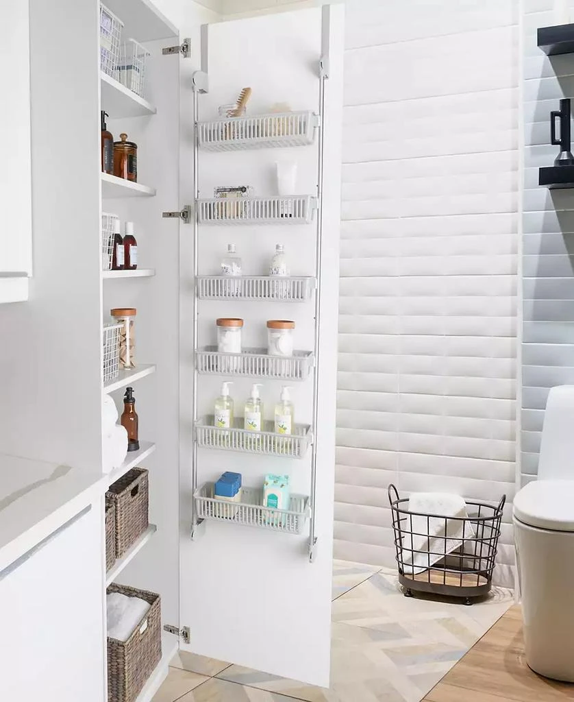 商品Smart Design|6-Tier Over-the-Door Hanging Pantry Organizer with Full Baskets,价格¥472,第4张图片详细描述