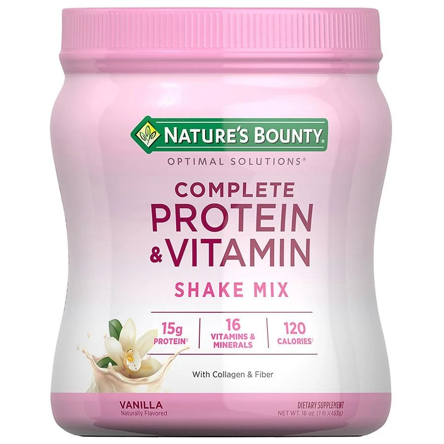 商品Nature's Bounty|Complete Protein & Vitamin Shake Mix Vanilla,价格¥192,第1张图片