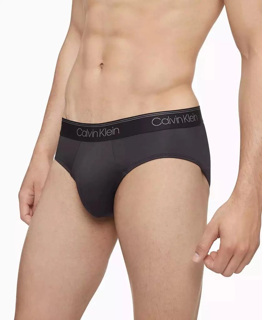 商品Calvin Klein|Men's 3-Pack Microfiber Stretch Low-Rise Briefs Underwear,价格¥236,第4张图片详细描述