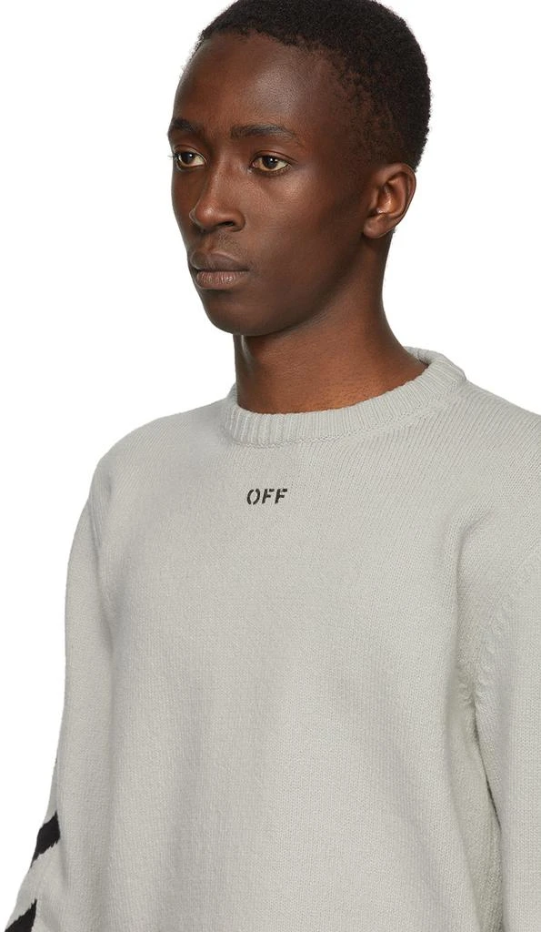 商品Off-White|Grey Diag 毛衣,价格¥4119,第4张图片详细描述