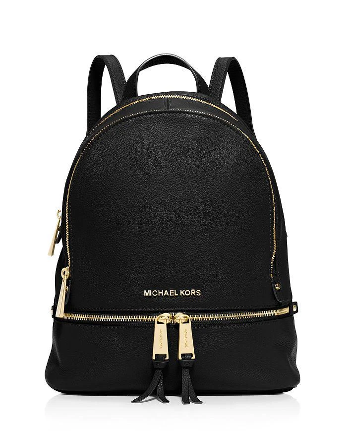 商品Michael Kors|Small Rhea Zip Backpack 小号拉链背包,价格¥1606,第1张图片