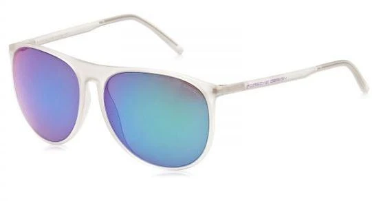 商品Porsche Design|Blue Oval Men's Sunglasses P8596 A 58,价格¥750,第1张图片