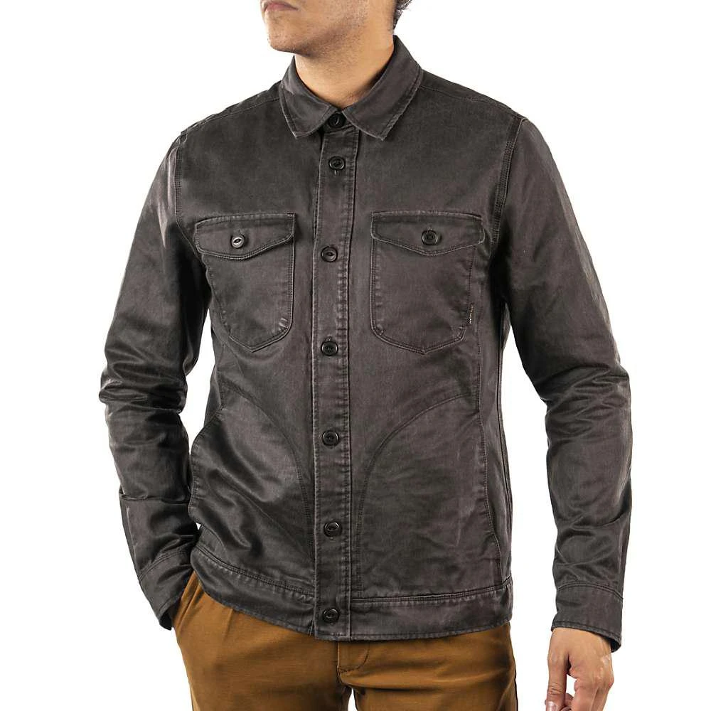 商品Jeremiah|Men's Rockwell Vege Leather Shirt Jacket,价格¥443,第1张图片