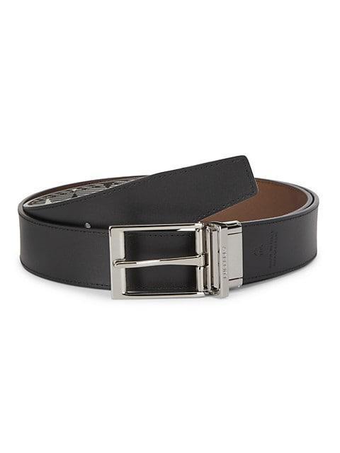 商品Burberry|Louis Cut-To-Size Leather Buckle Belt,价格¥3323,第6张图片详细描述