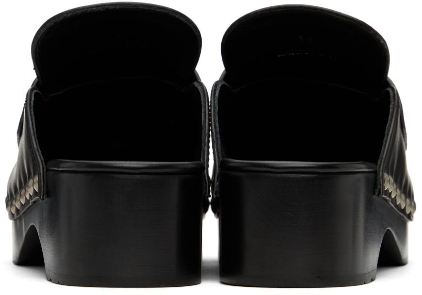 商品Prada|黑色 Studded 凉鞋,价格¥11667,第6张图片详细描述