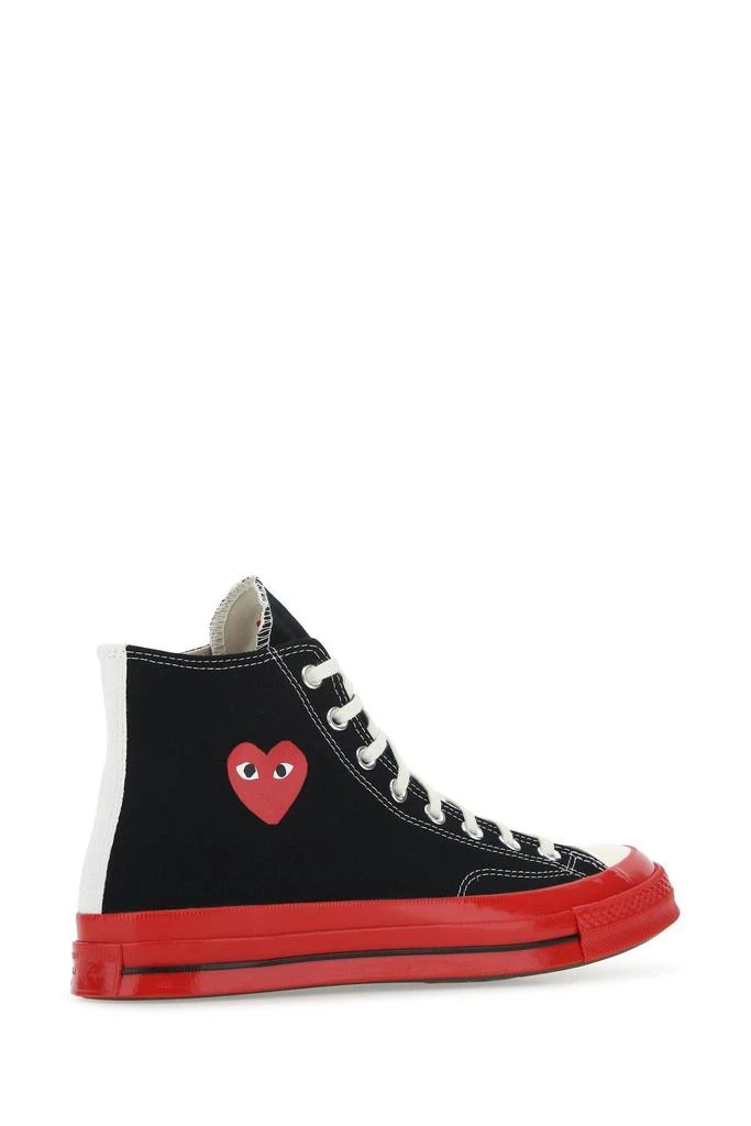 商品Comme des Garcons|Black Canvas Sneakers,价格¥1056,第3张图片详细描述