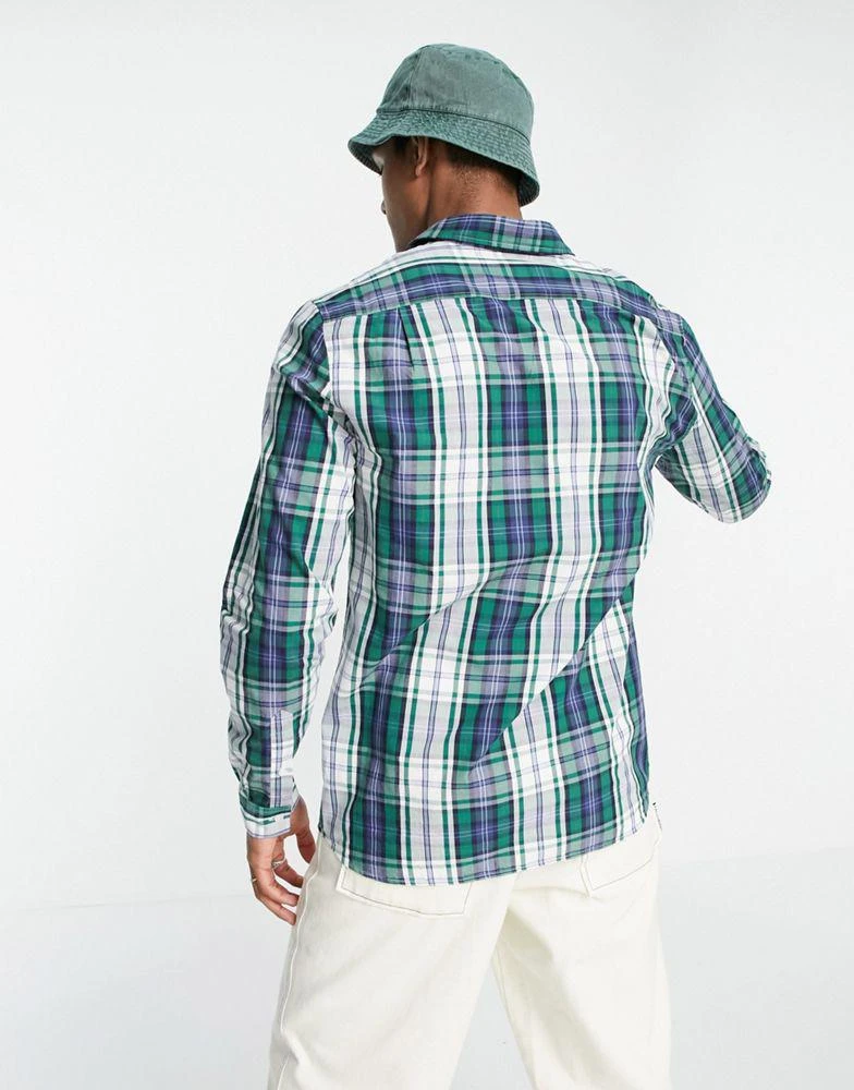 商品Lacoste|Lacoste check long sleeve shirt,价格¥439,第2张图片详细描述